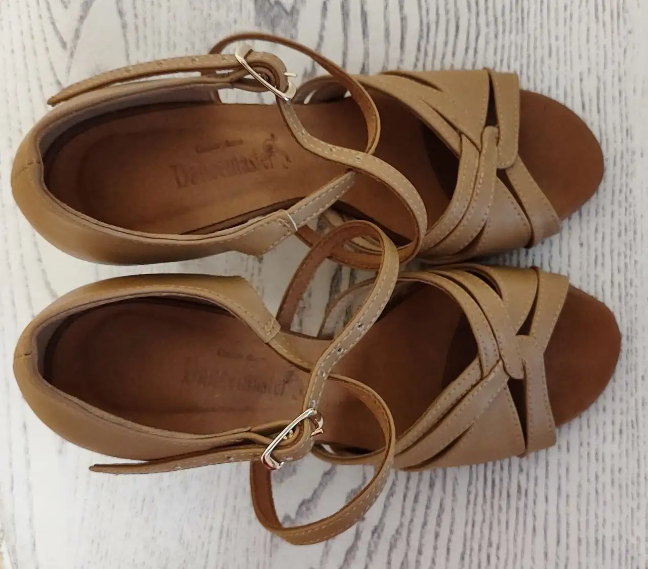 Танцевальные туфли Dancemaster из натуральной кожи - Обувь (Одежда) в Ставрополь