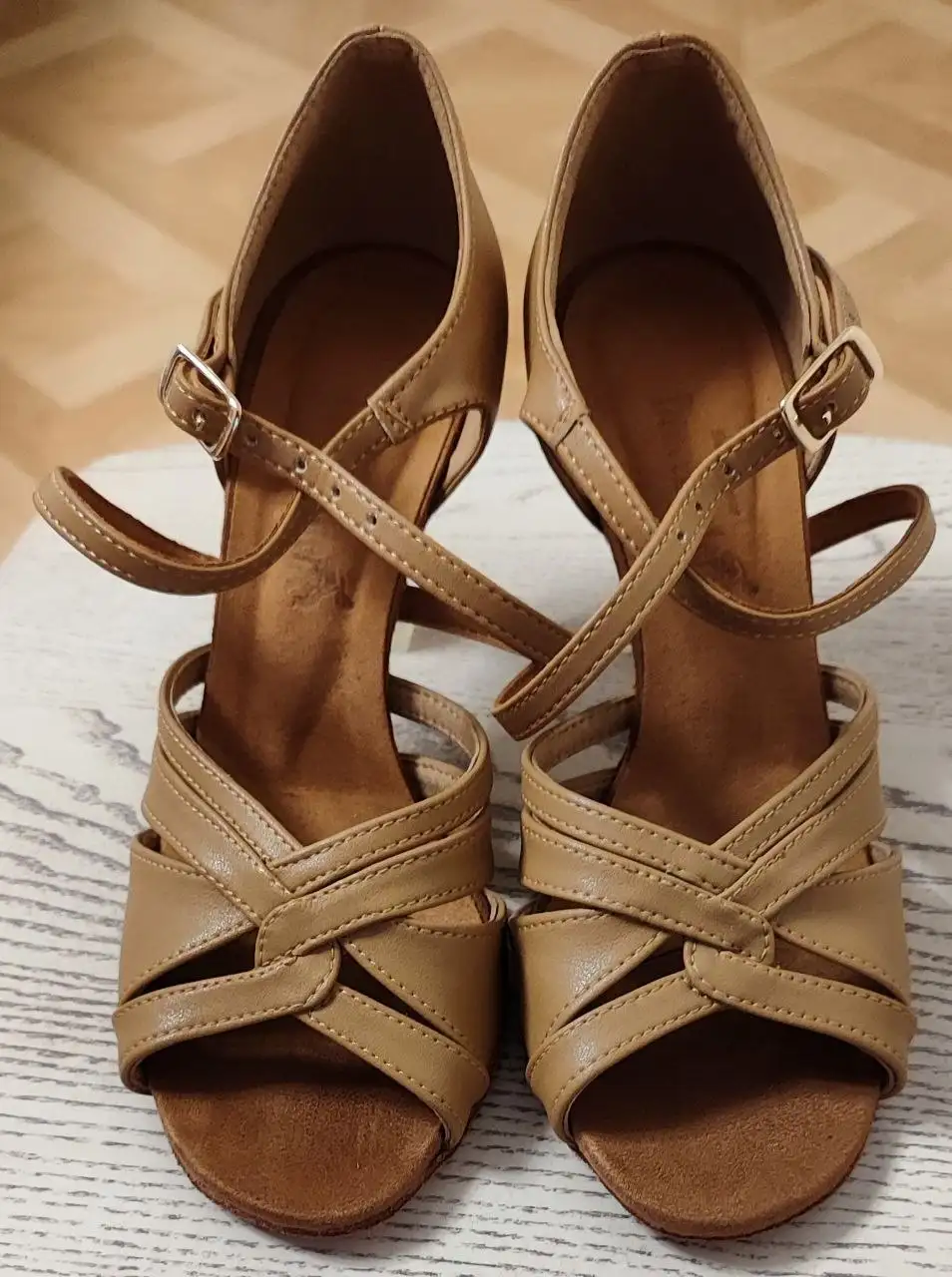 Танцевальные туфли Dancemaster из натуральной кожи - Обувь (Одежда) в Ставрополь