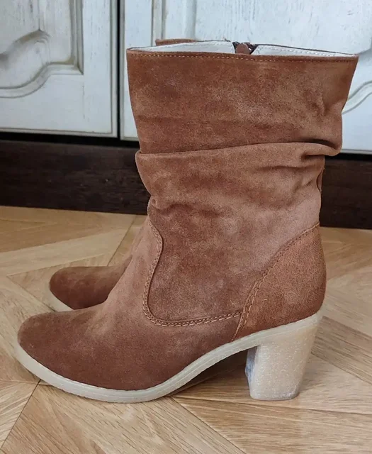 Новые сапоги Laura Valorosa натуральная замша - частное объявление в Ставрополь