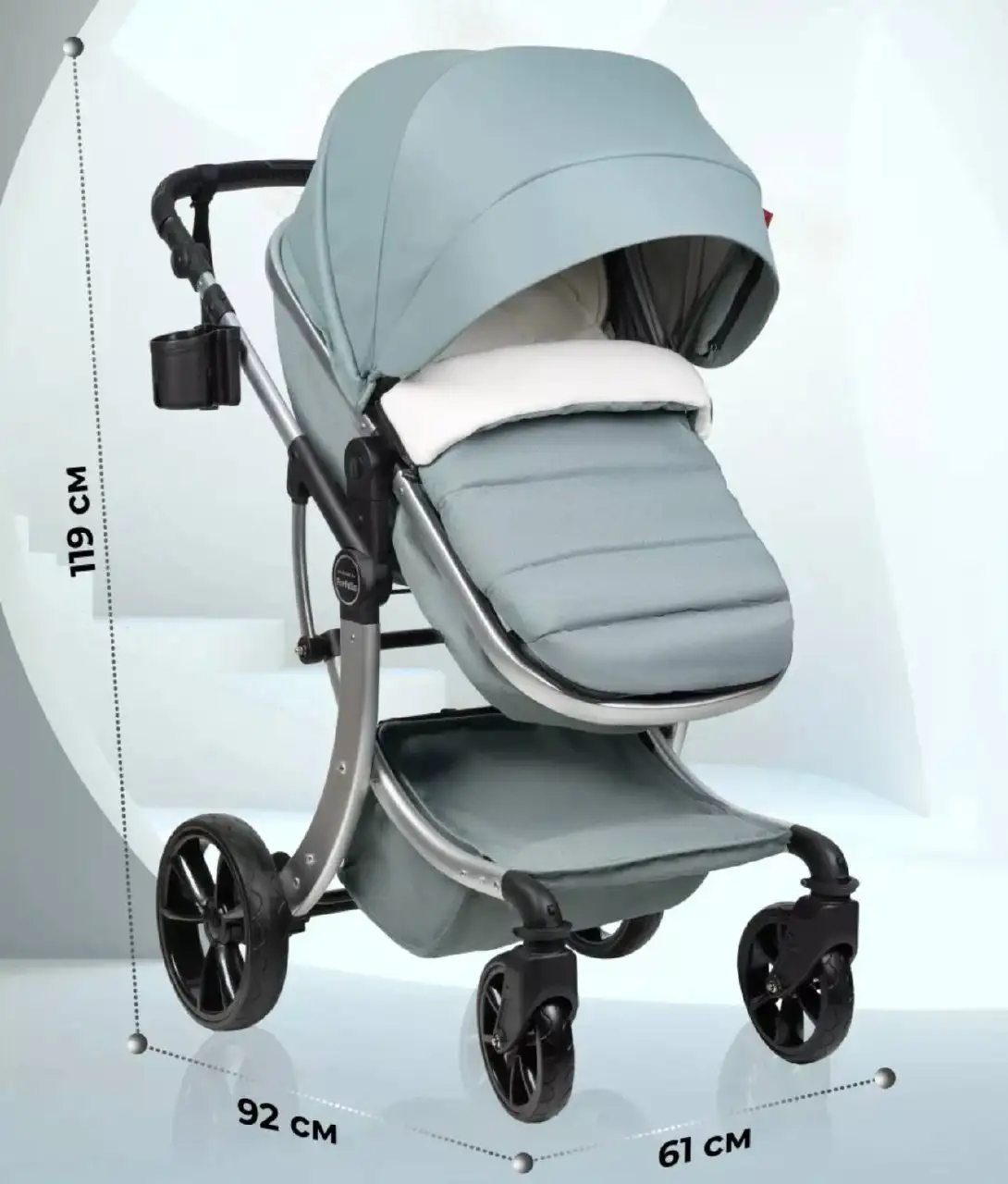 Коляска-трансформер Aimile Original Autumn Farfello - Коляски (Товары для детей) в Ставрополь