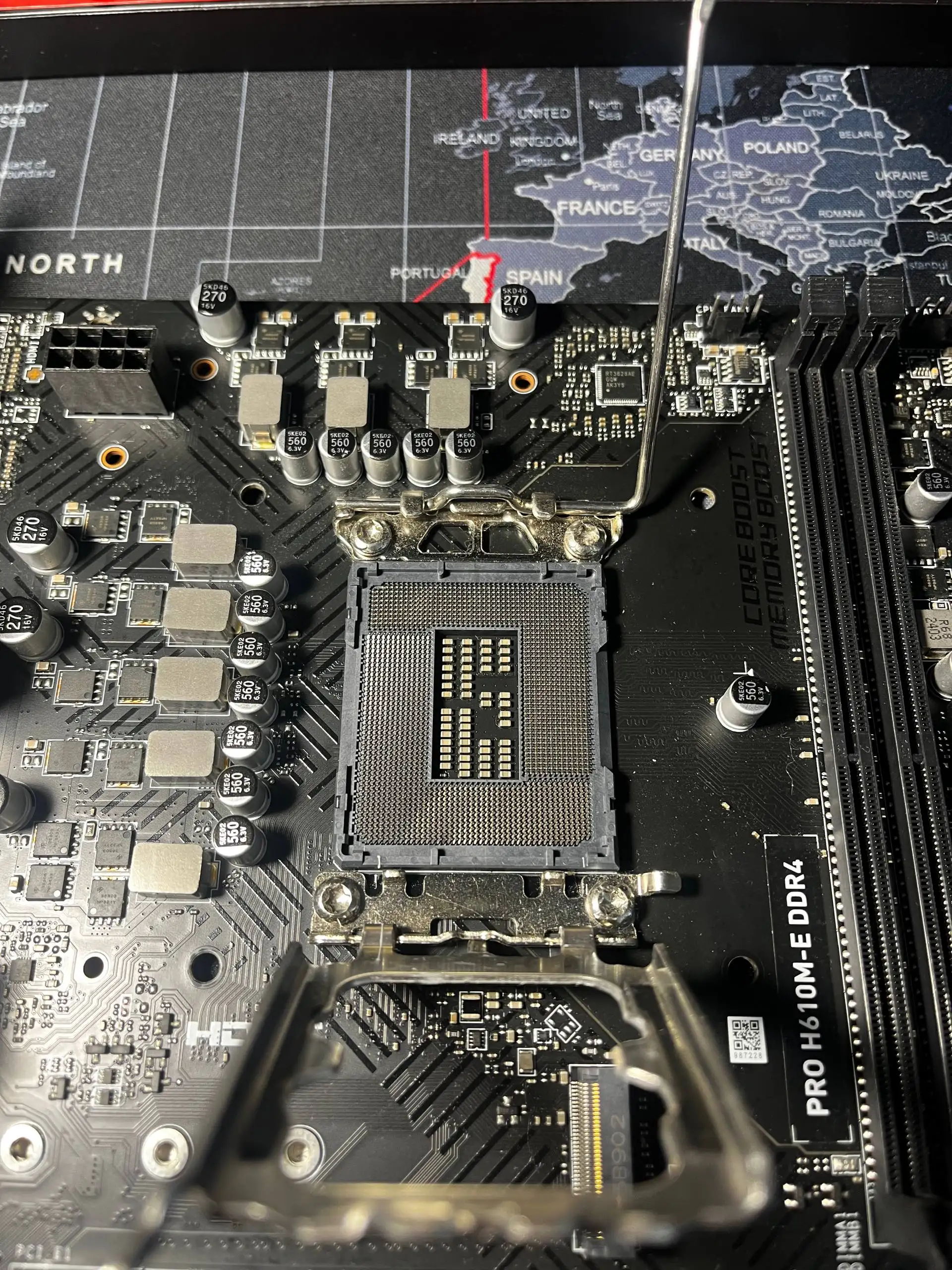 MSI PRO H610M-E DDR4 Материнская плата б/у - Комплектующие (Электроника) в Ставрополь