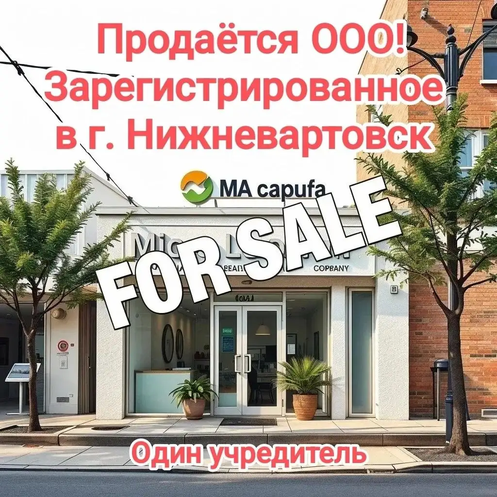 Продается готовое ООО в Нижневартовске - Регистрация бизнеса (Услуги) в Нижневартовск