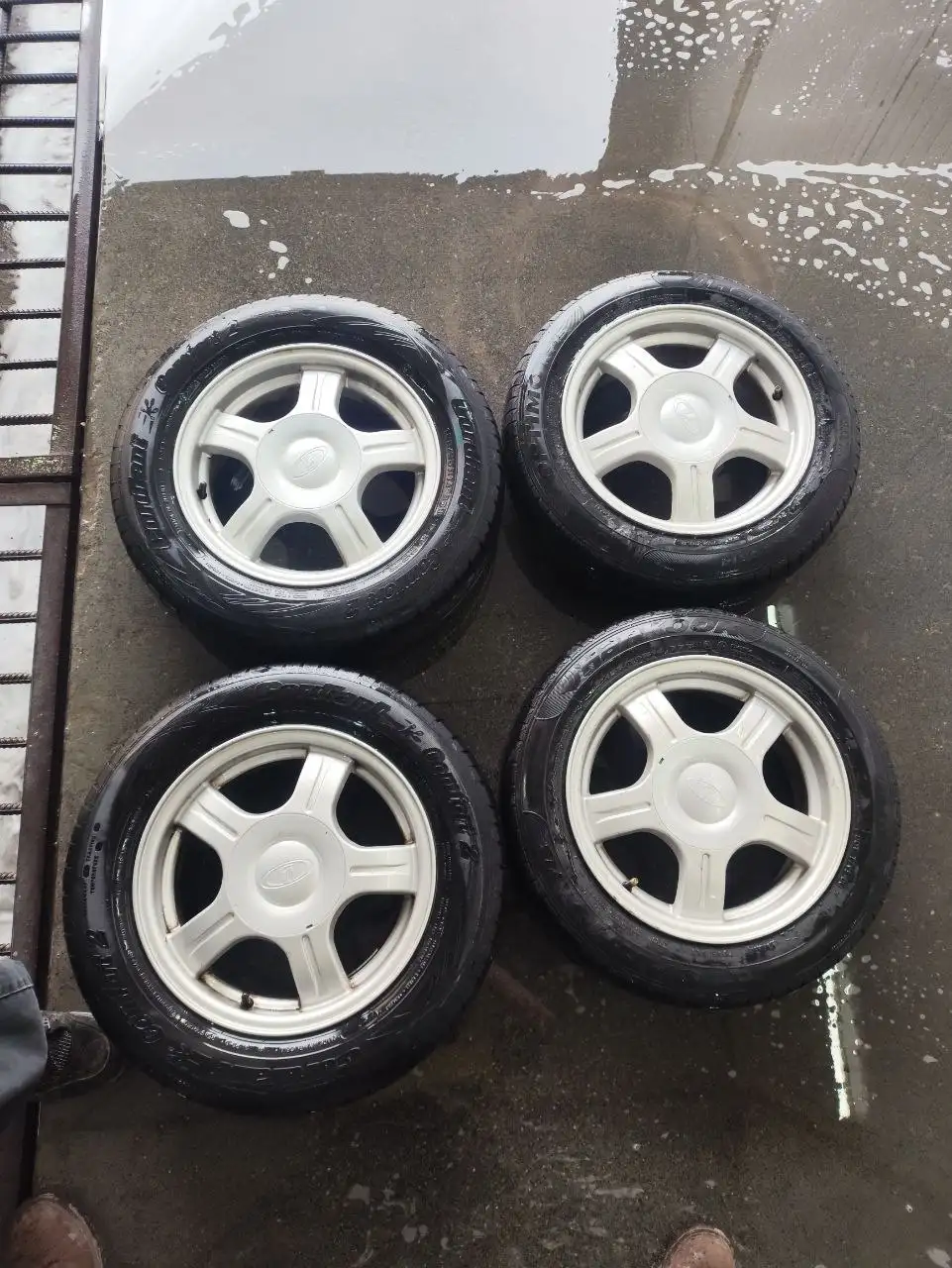 Продажа колес диски Статусы r14 с резиной Cordiant и Hankook - Запчасти (Авто) в Казань