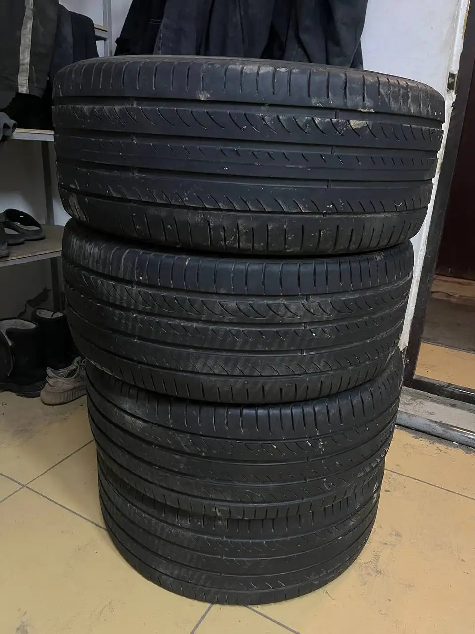 Шины Pirelli Powergy 255/45 R19 - Шины и диски (Запчасти) в Арск