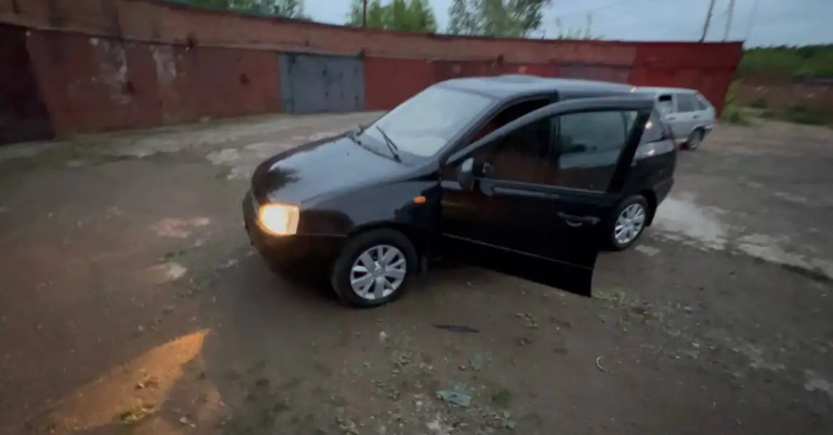 Калина универсал Черная 1 хозяин - Легковые автомобили (Авто) в Казань