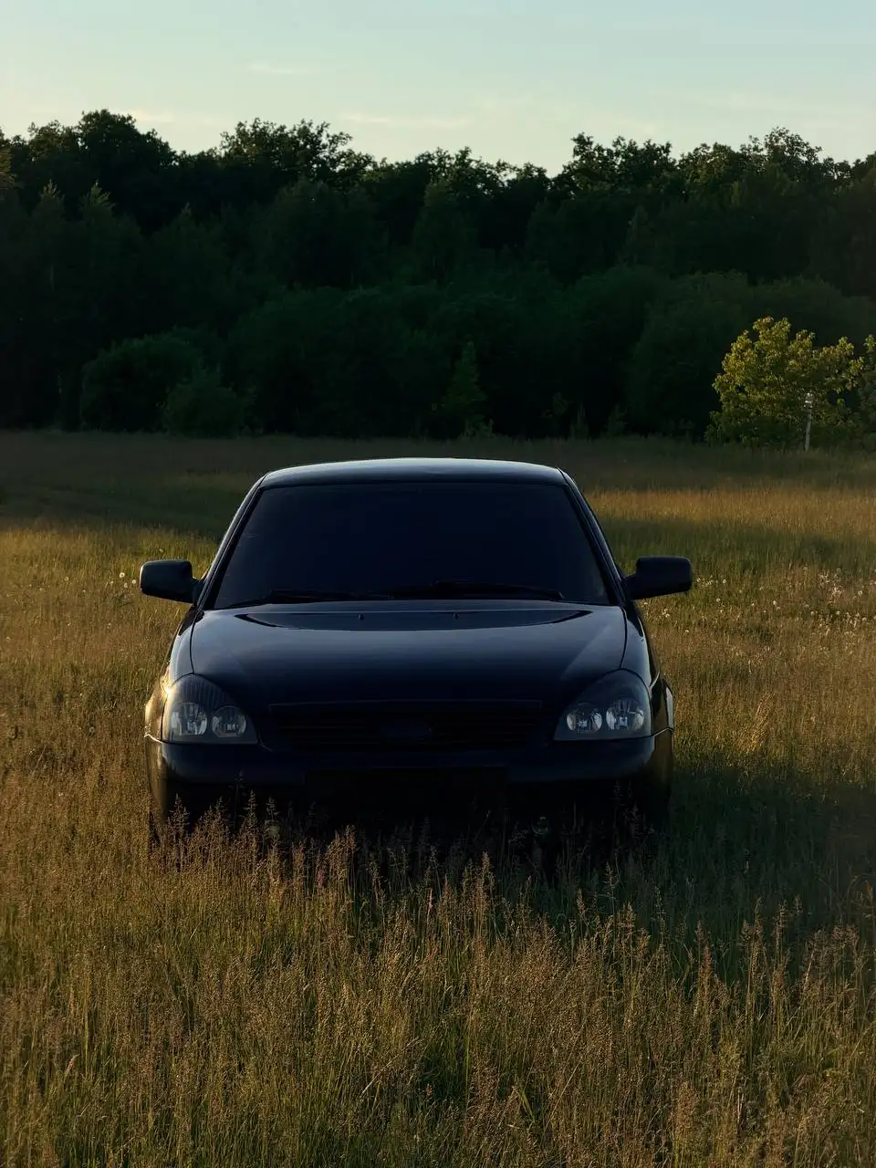 LADA PRIORA Черный Седан 2009 - Легковые автомобили (Авто) в Казань