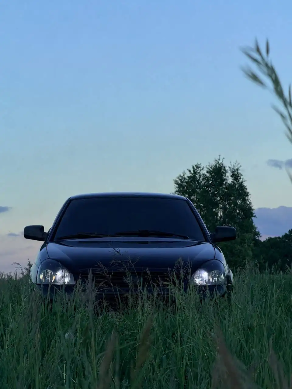 LADA PRIORA Черный Седан 2009 - Легковые автомобили (Авто) в Казань