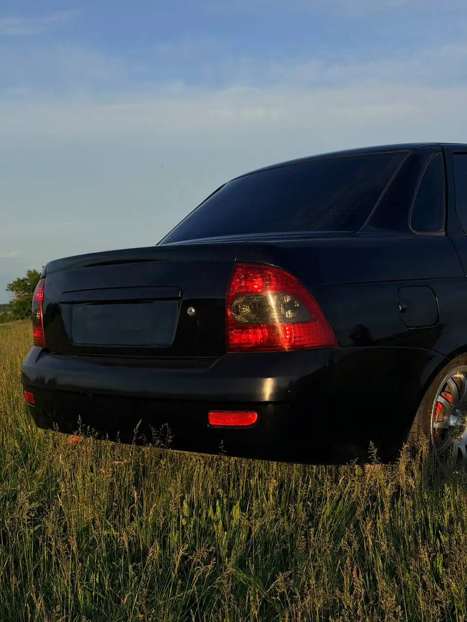 LADA PRIORA Черный Седан 2009 - Легковые автомобили (Авто) в Казань