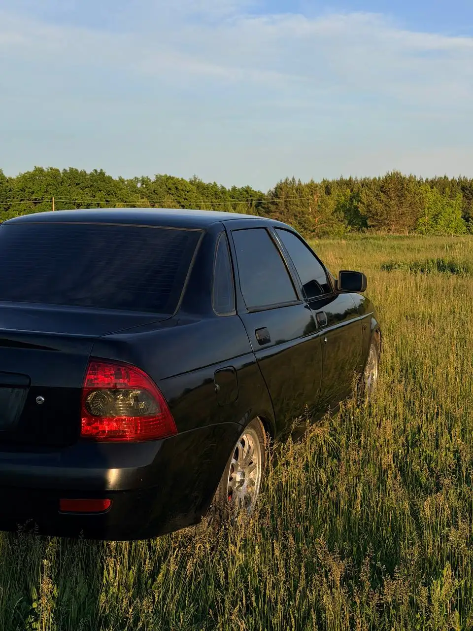 LADA PRIORA Черный Седан 2009 - Легковые автомобили (Авто) в Казань