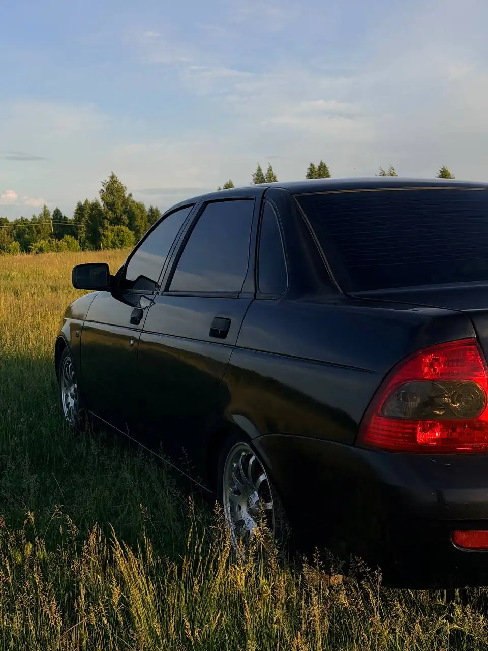 LADA PRIORA Черный Седан 2009 - Легковые автомобили (Авто) в Казань