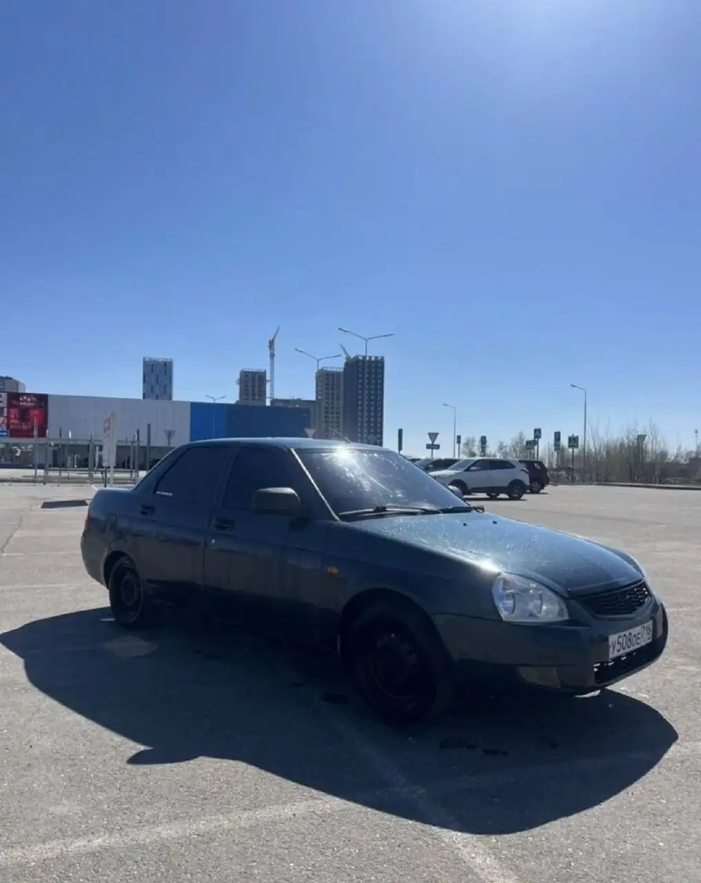 Lada Priora 2012 седан сине-зеленый - Легковые автомобили (Авто) в Казань