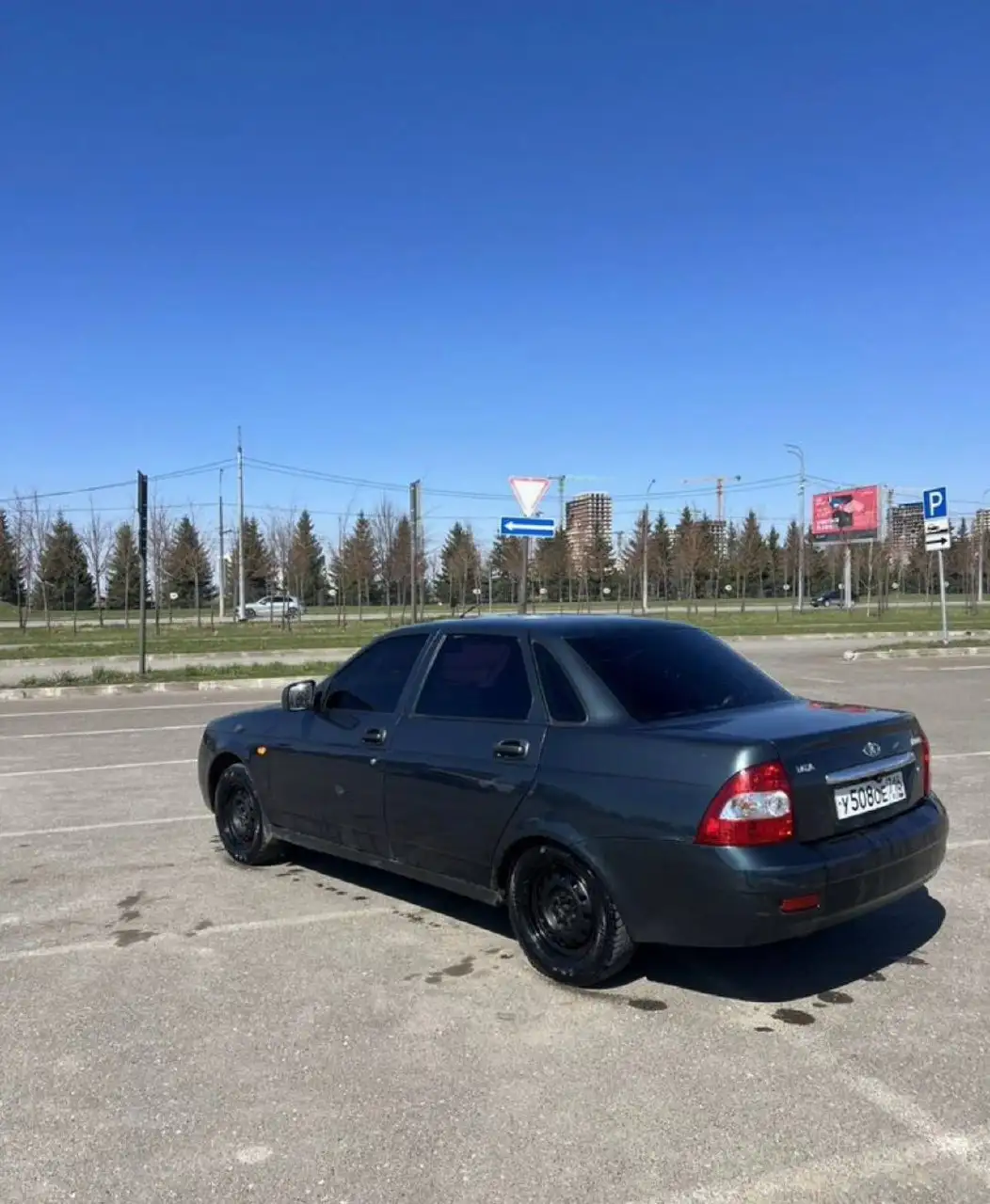 Lada Priora 2012 седан сине-зеленый - Легковые автомобили (Авто) в Казань
