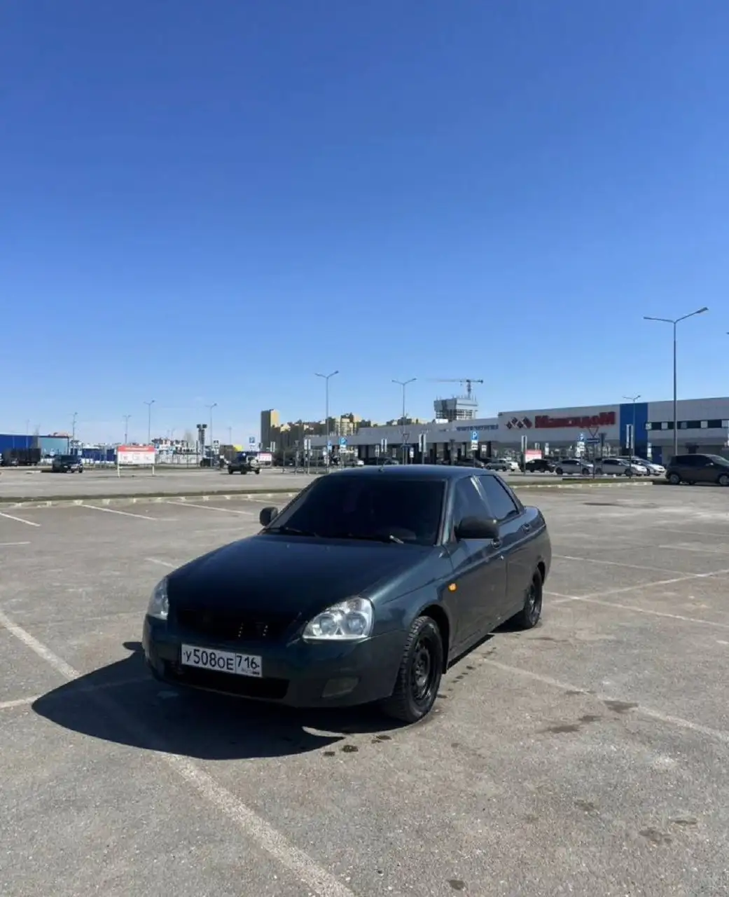 Lada Priora 2012 седан сине-зеленый - Легковые автомобили (Авто) в Казань
