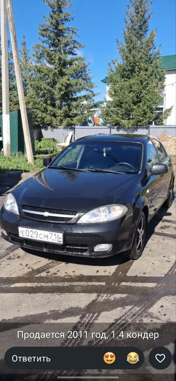 Chevrolet Lacetti 2011, 218 тыс. км - Легковые автомобили (Авто) в Казань
