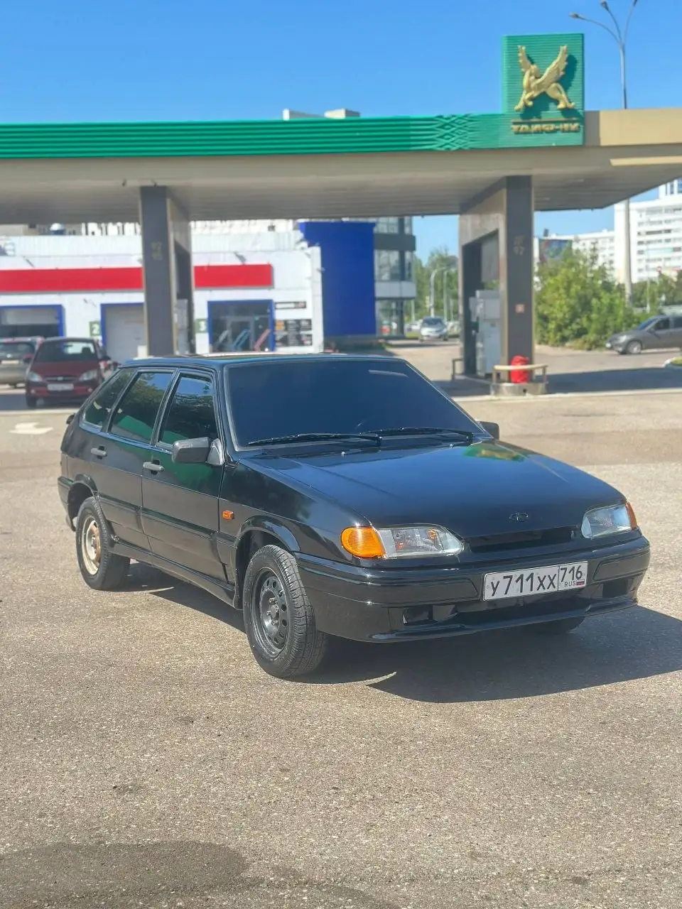 Лада Приора 2114 2012 года, зеленая, исправное состояние - Легковые автомобили (Авто) в Казань