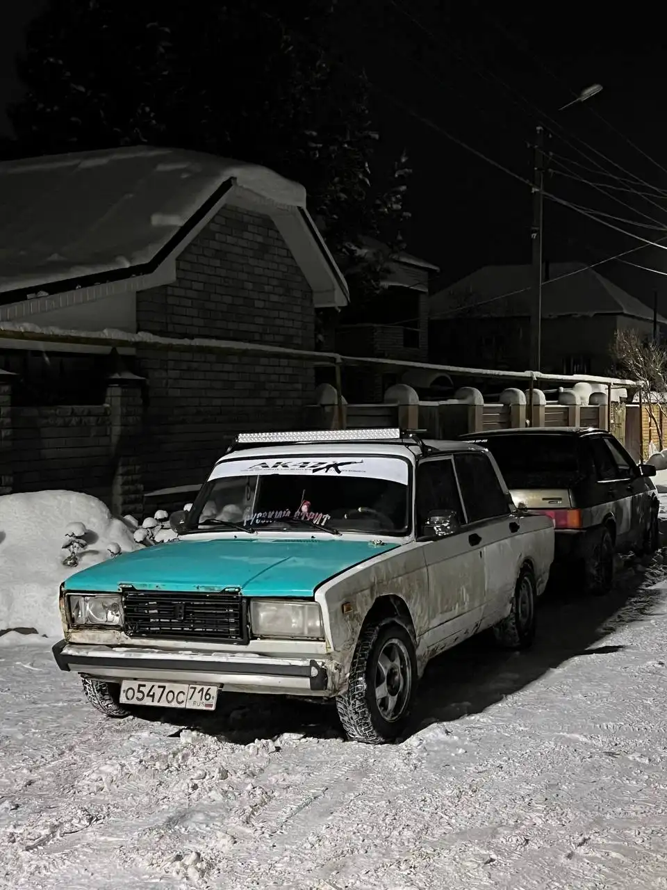 ВАЗ 2107 с турбонаддувом на родном двигателе