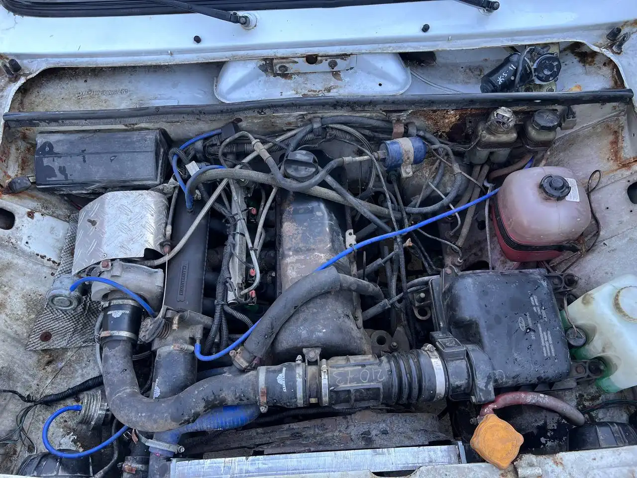 ВАЗ 2107 с турбонаддувом на родном двигателе
