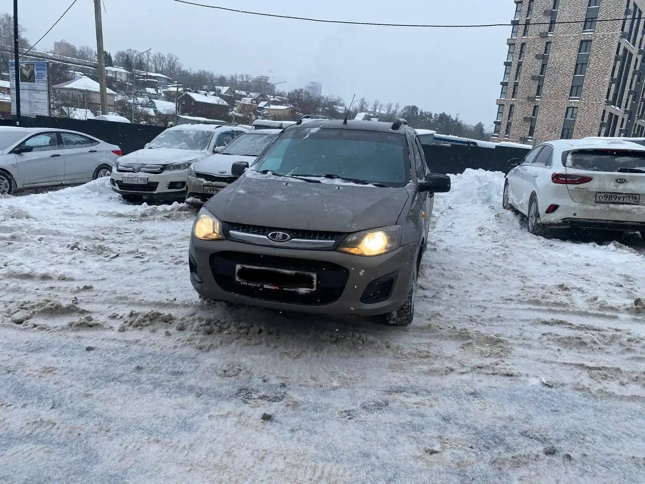 Лада Калина 2 2015 года в Казани