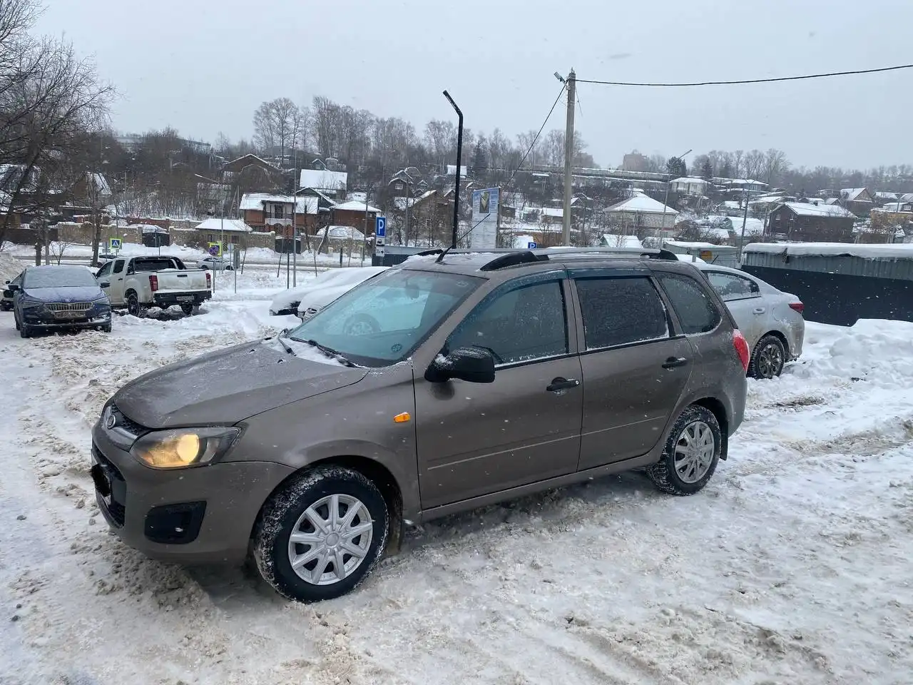 Лада Калина 2 2015 года в Казани