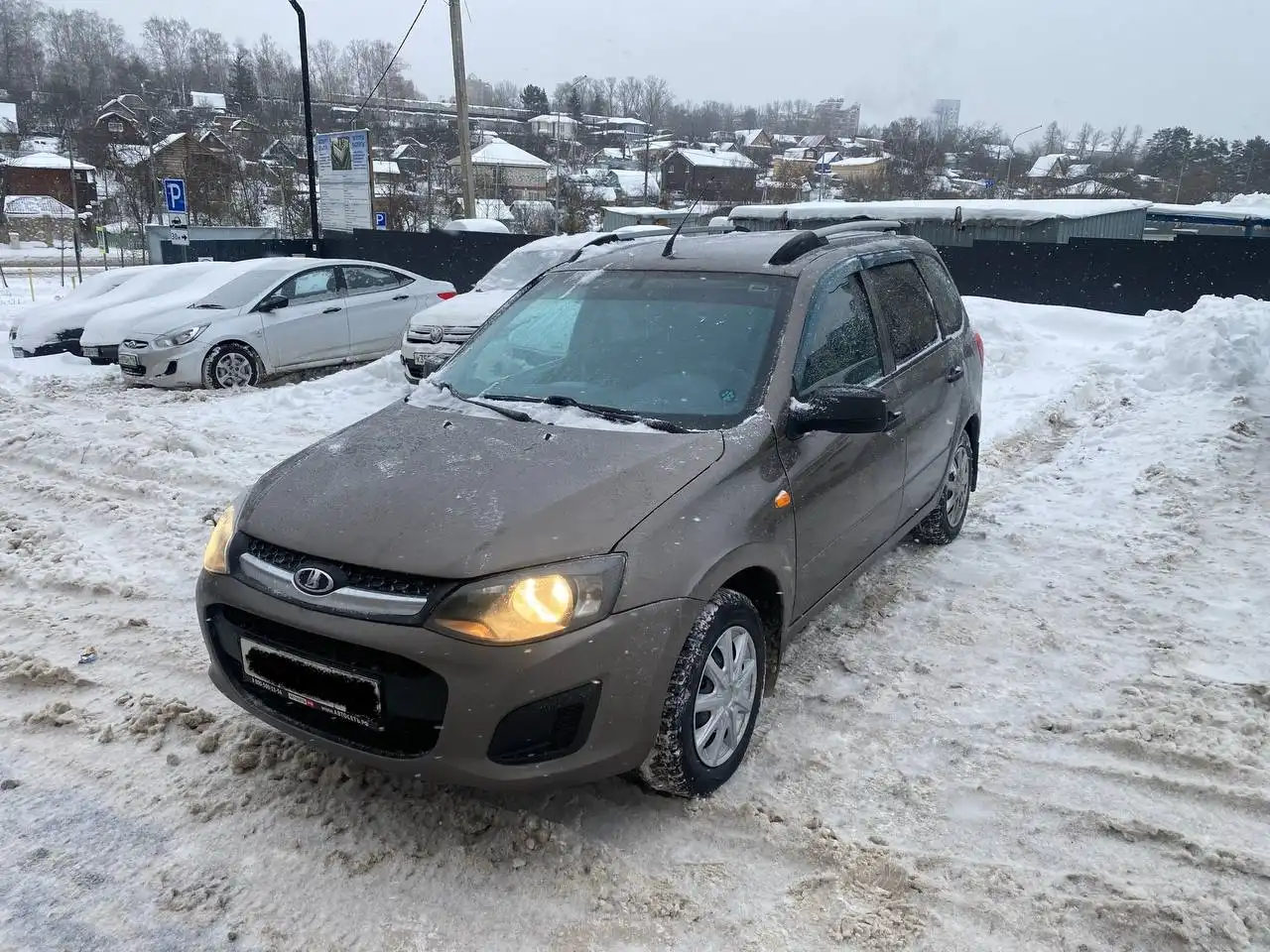 Лада Калина 2 2015 года в Казани