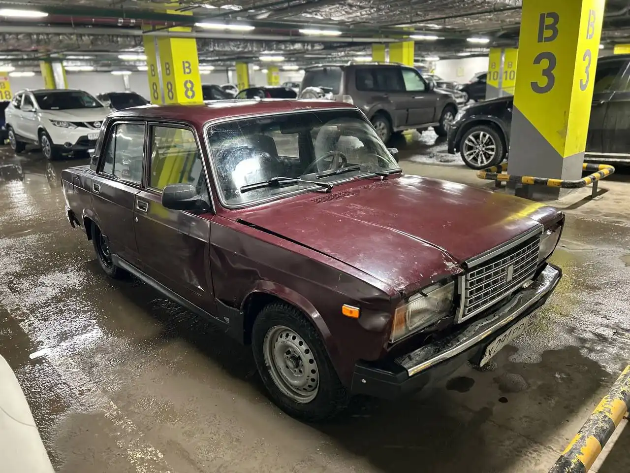 Продам ВАЗ 2107 2006 года инжектор в вишневом цвете - Легковые автомобили (Авто) в Казань