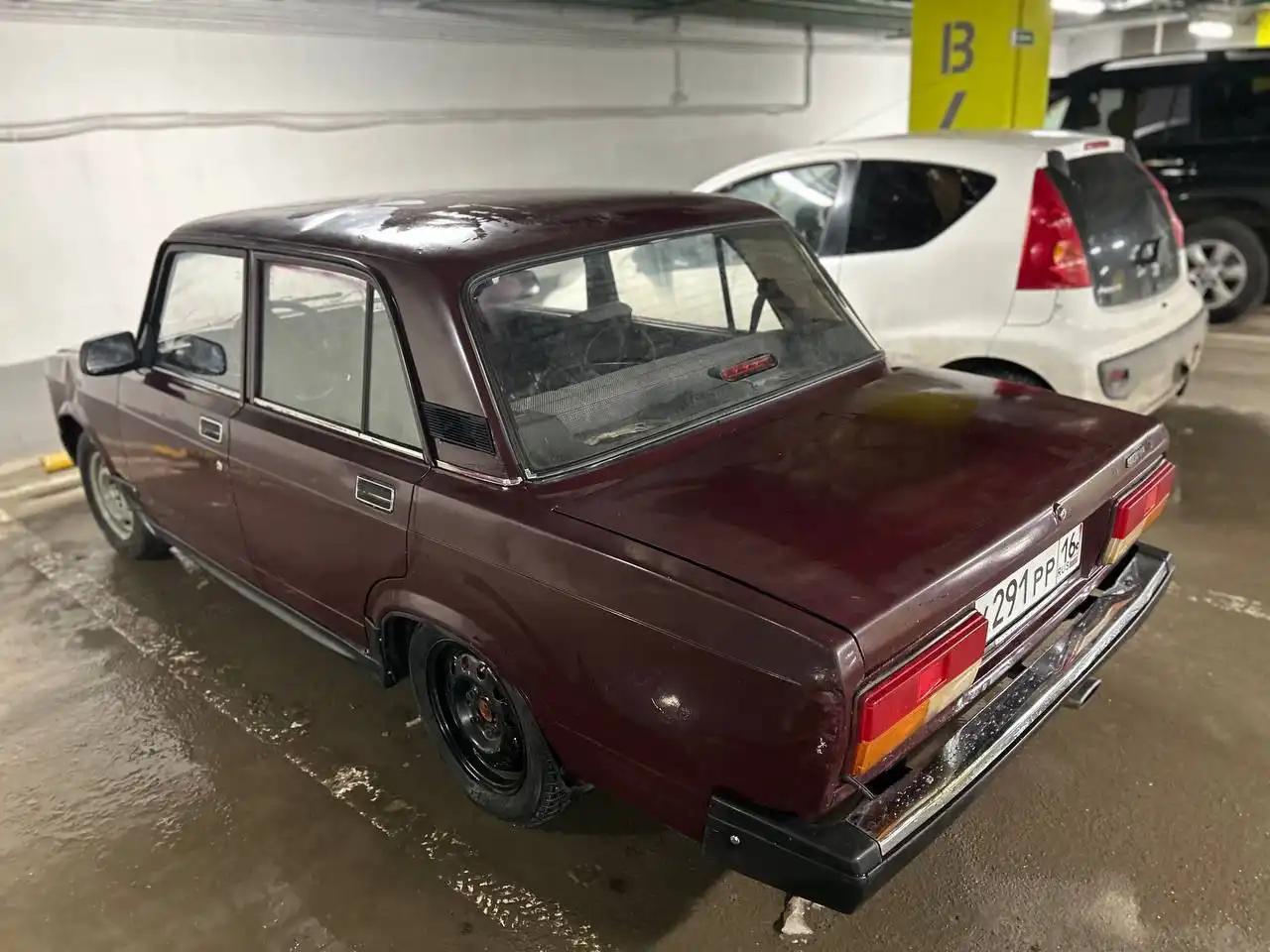 Продам ВАЗ 2107 2006 года инжектор в вишневом цвете - Легковые автомобили (Авто) в Казань