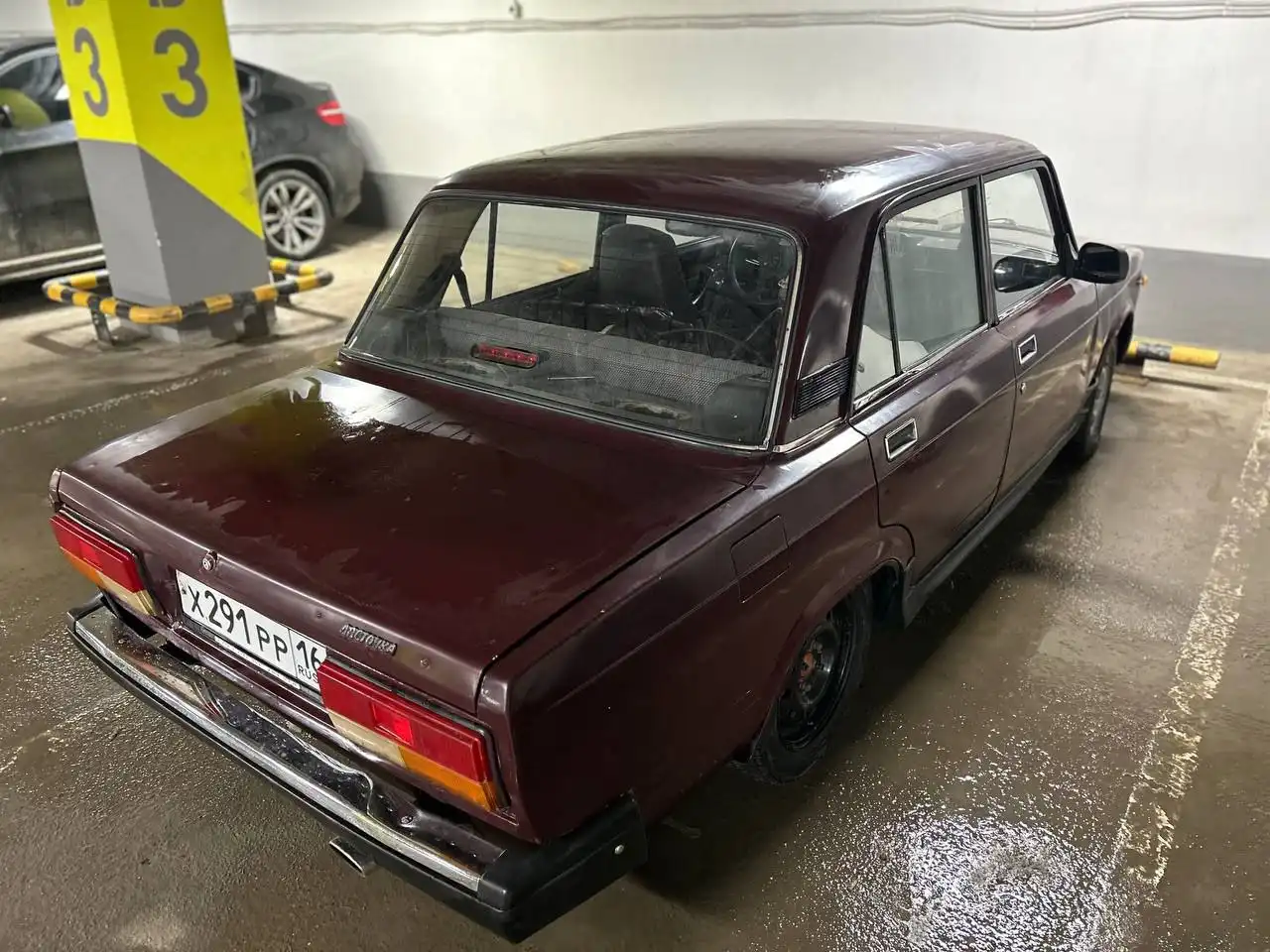 Продам ВАЗ 2107 2006 года инжектор в вишневом цвете - Легковые автомобили (Авто) в Казань