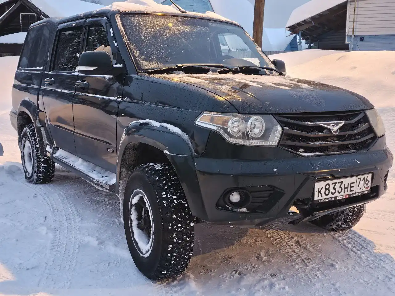 УАЗ Пикап 2015 года рестайлинг, полный привод, ГБО - Пикапы (Авто) в Казань