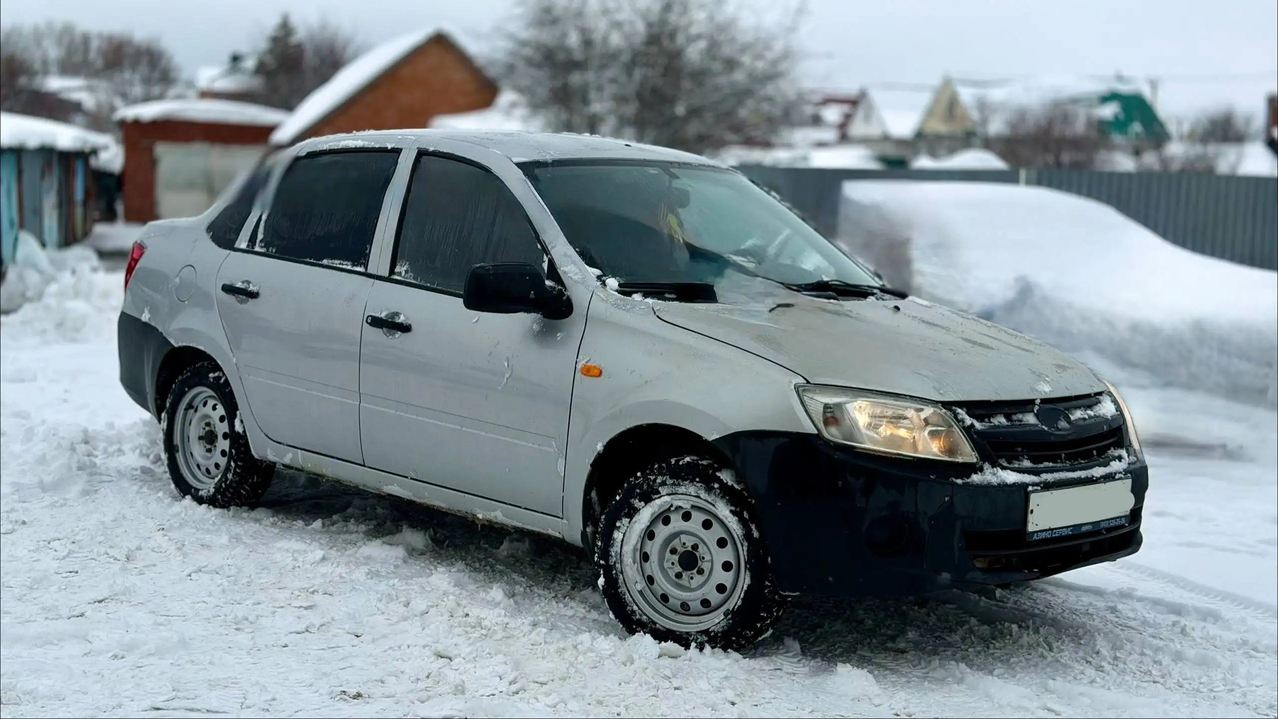 Лада Гранта 2012г для работы или доставки - Авто в Алексеевское