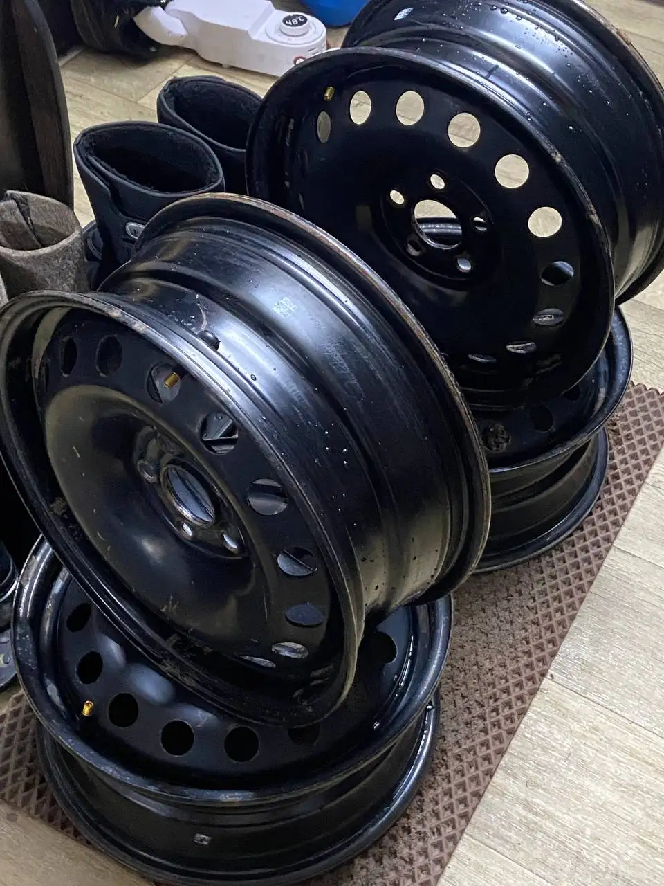 Продам диски 4х100 - Диски и шины (Авто) в Казань