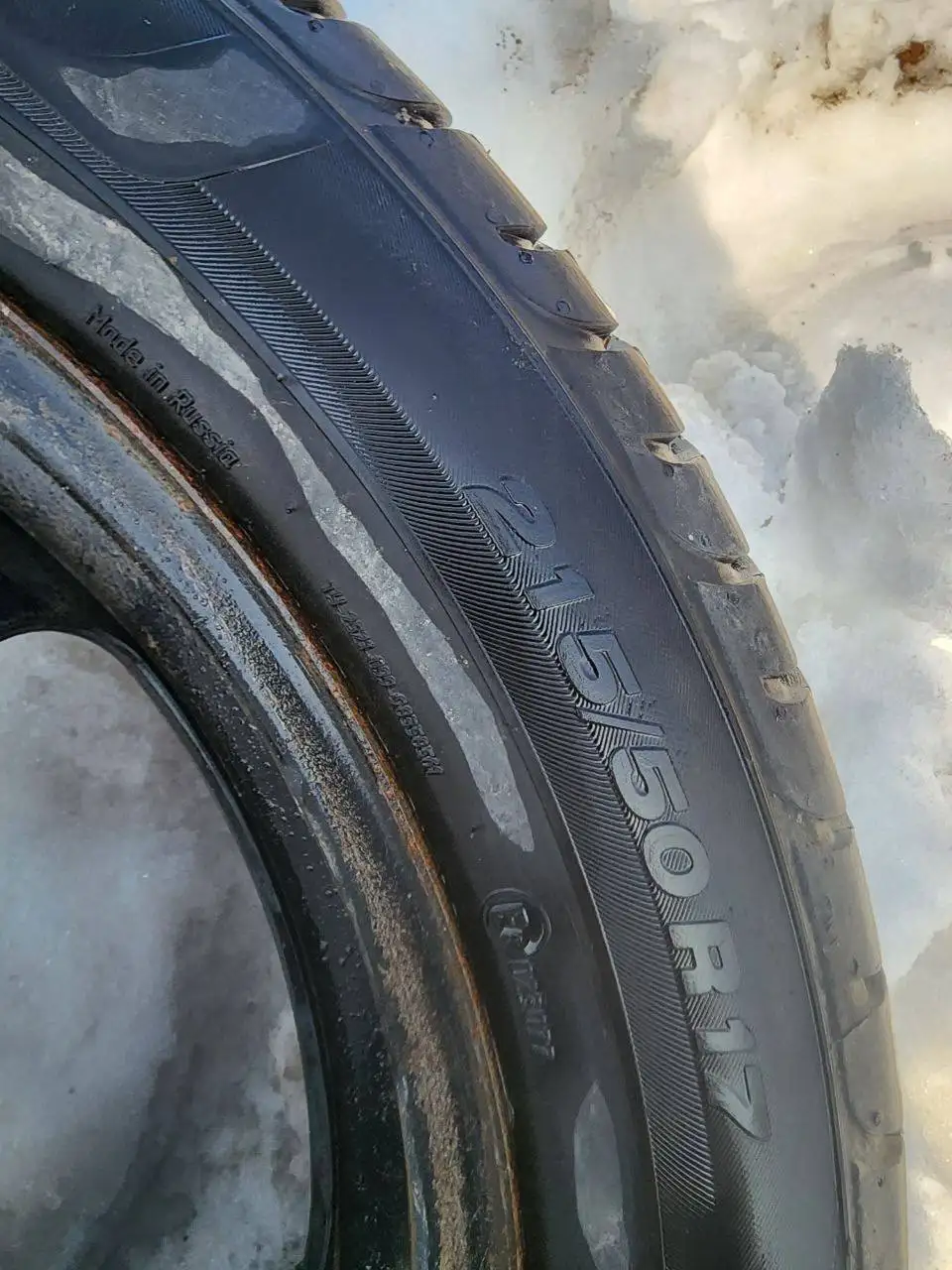 Колеса Астра J 215/50 R17 - Запчасти (Авто) в Казань