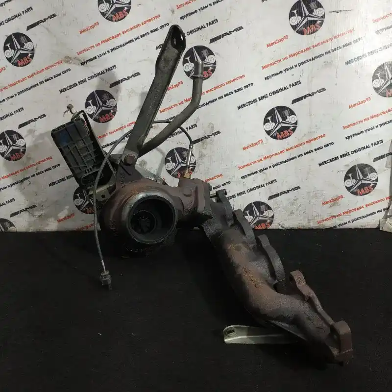 Турбина в сборе с электронным актуатором на Мерседес OM646