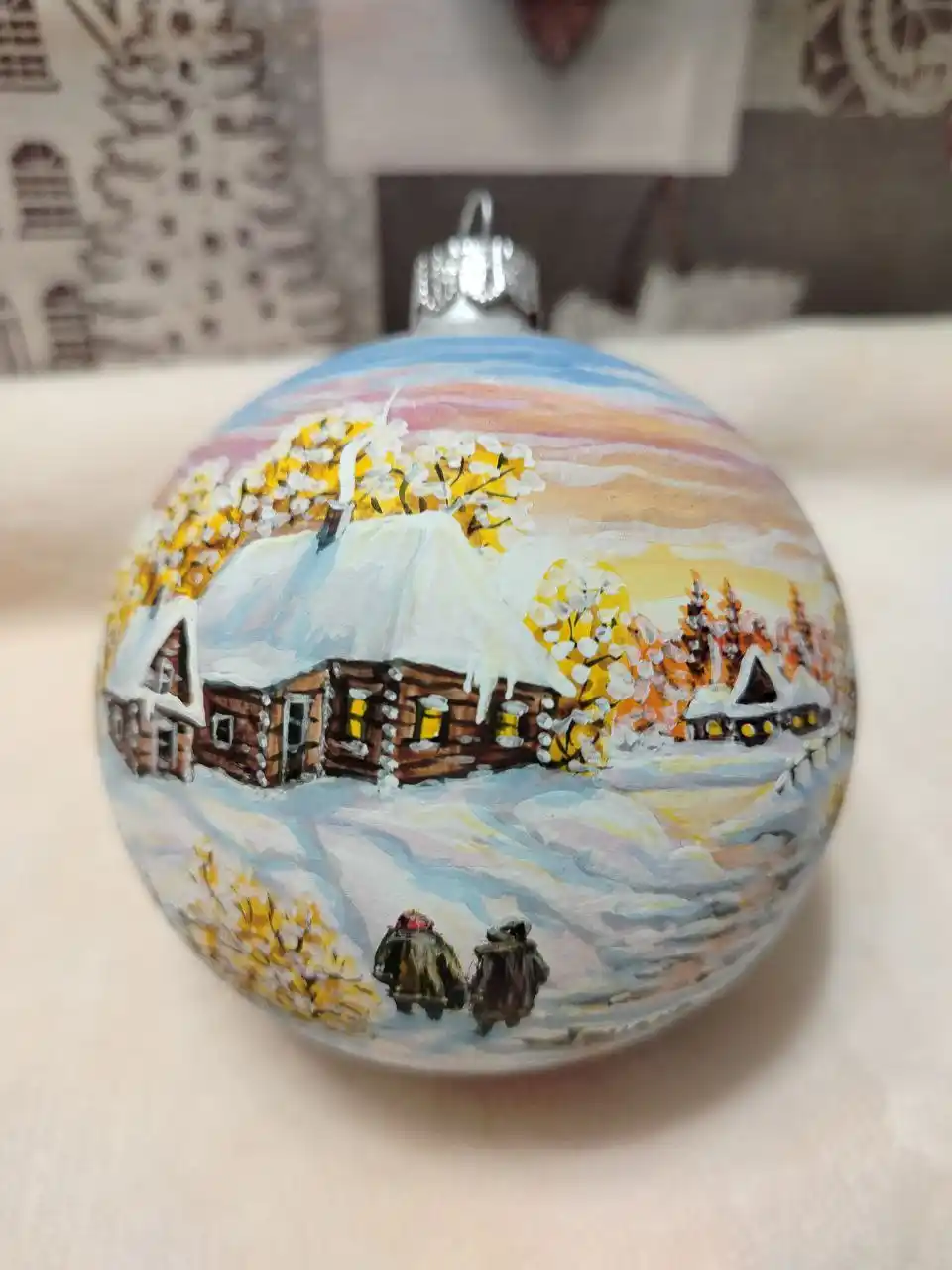 Круговая роспись по стеклу