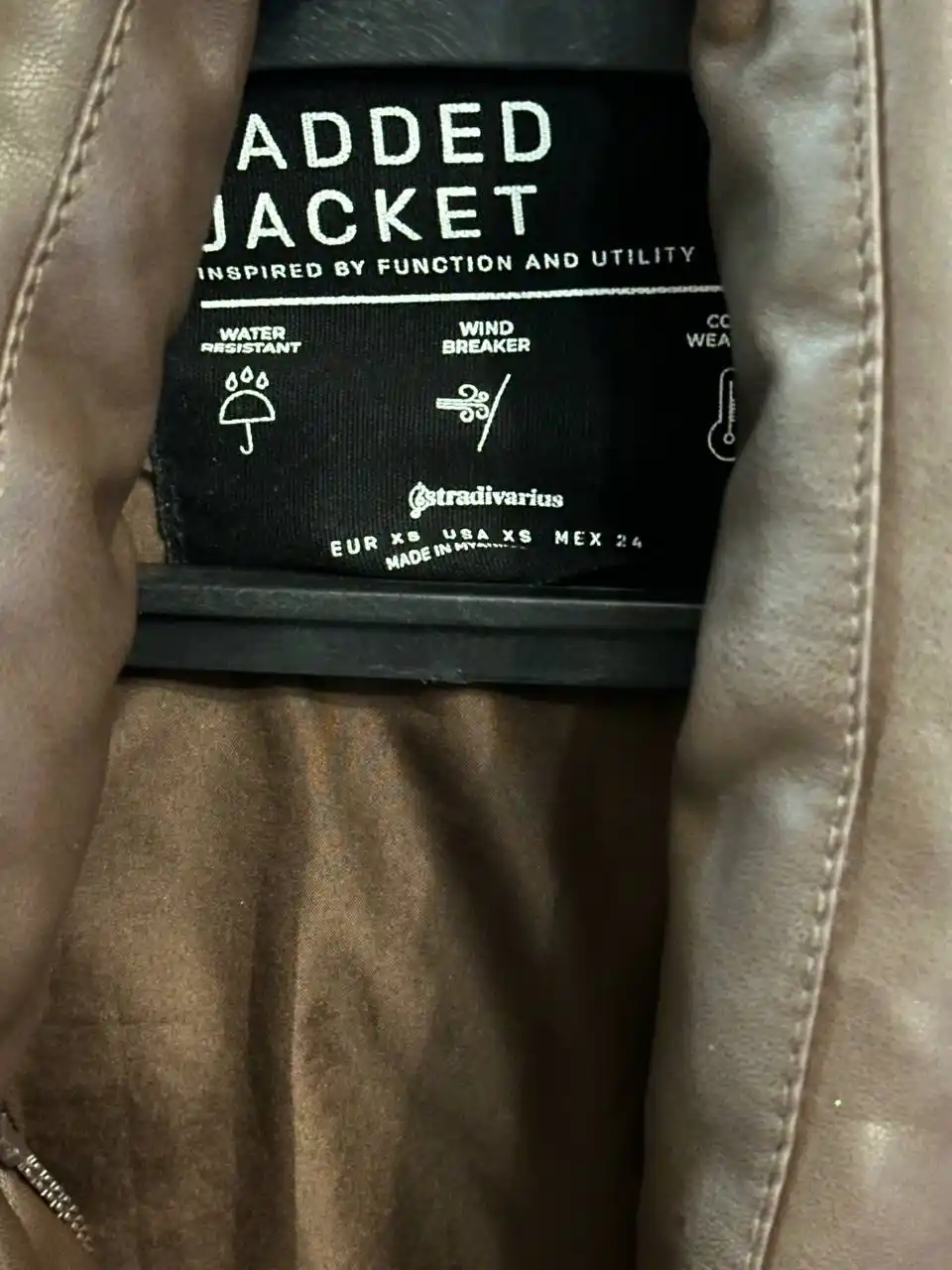 Утёпленная куртка Stradivarius XS