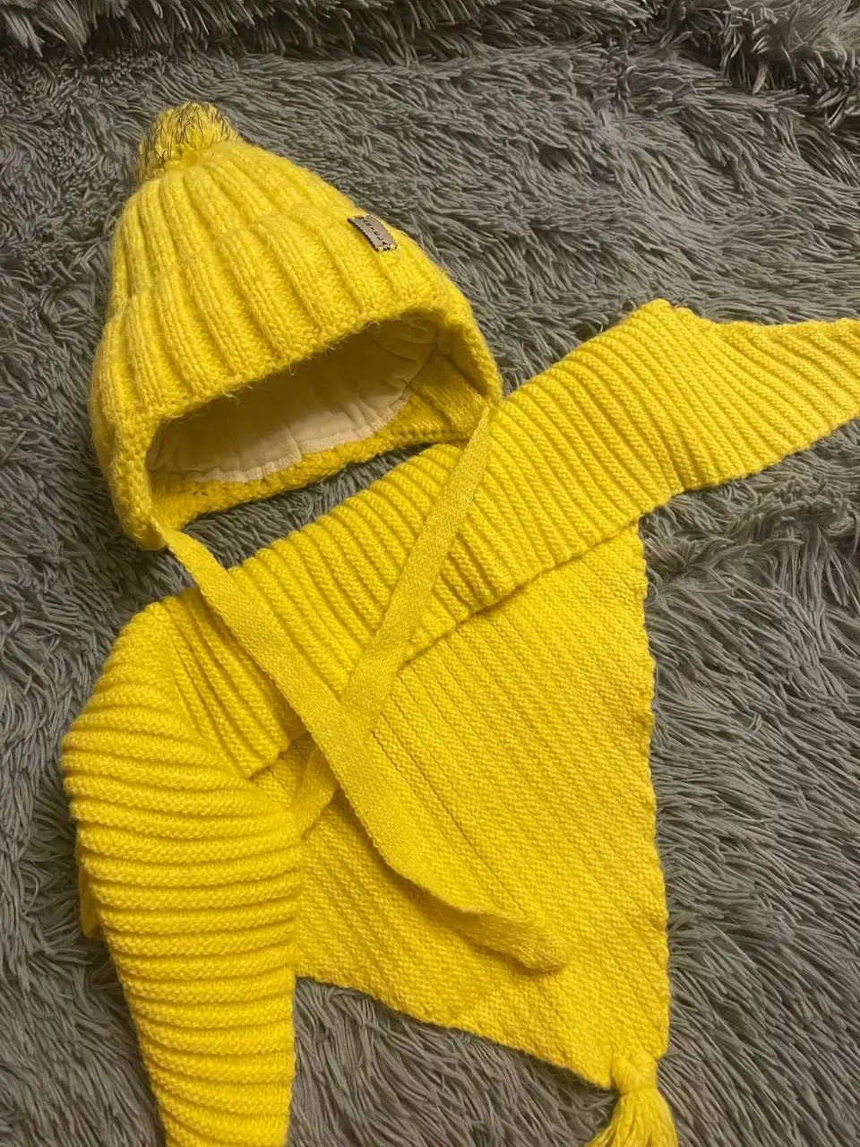 Теплый зимний комплект для детей 5-7 лет