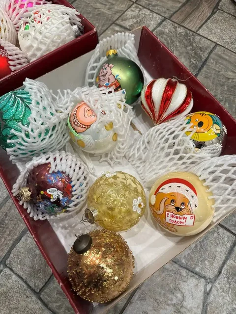 Новогодние стеклянные шары - частное объявление в Балашиха