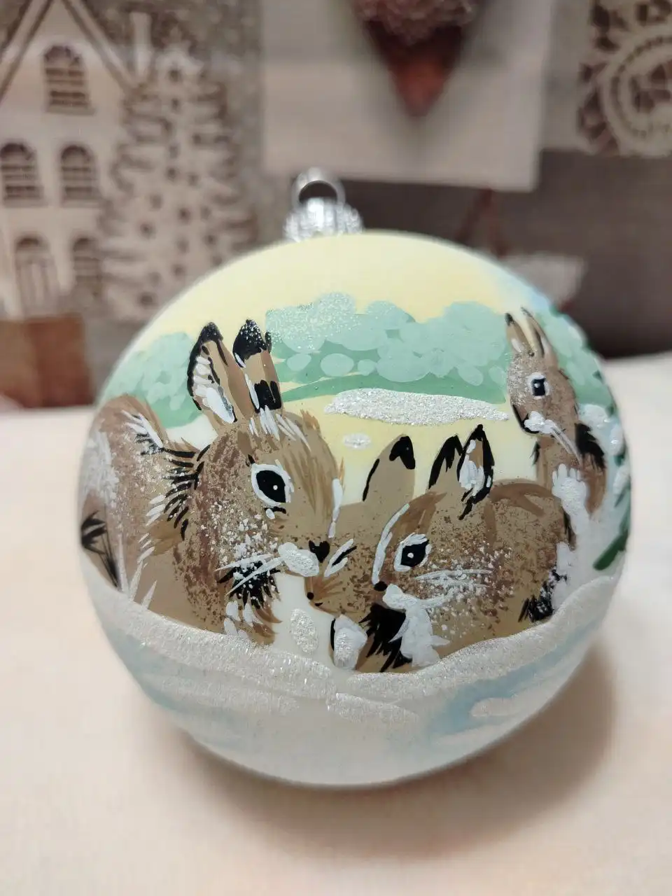 Роспись стеклянных изделий ручной работы