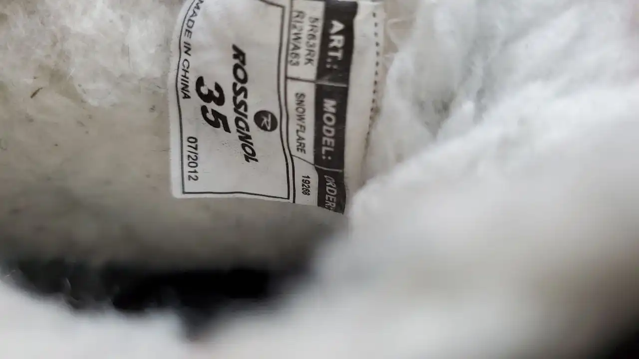 Детские лыжные ботинки Rossignol