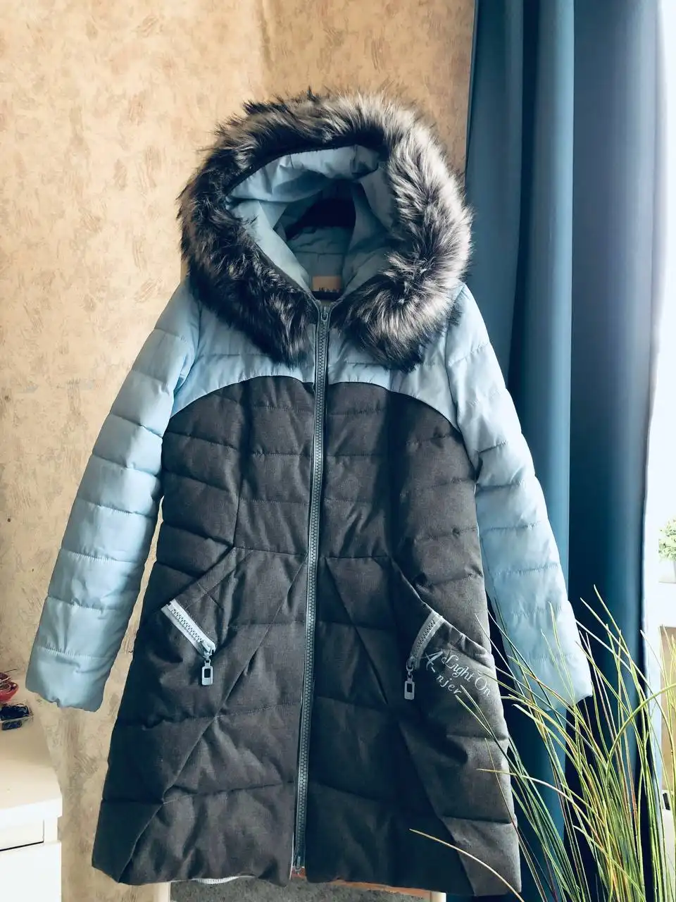Пуховик размер S