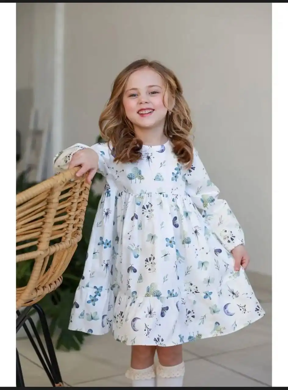 Платье детское, размер 116, хлопок