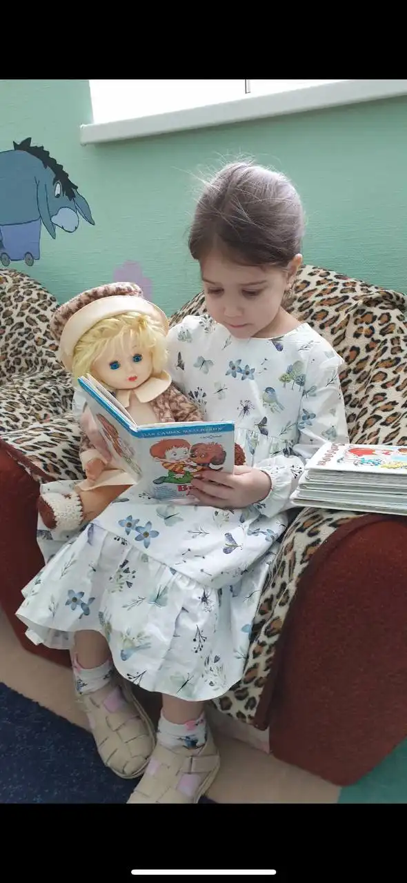 Платье детское, размер 116, хлопок