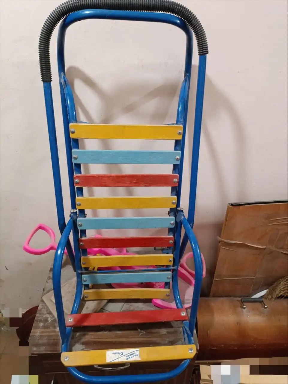 Санки с родительской ручкой - Товары для детей в Балашиха