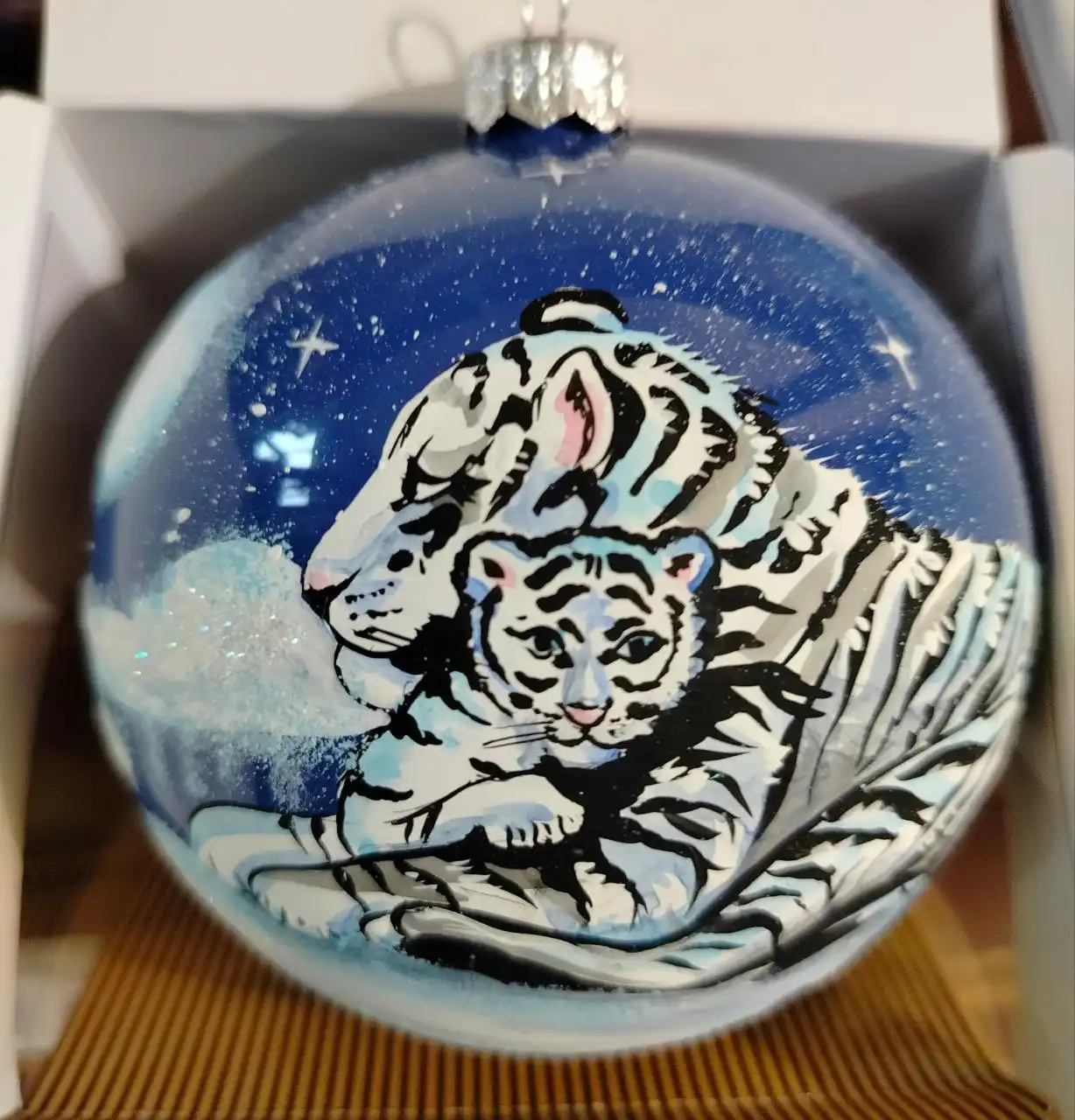 Художественные стеклянные фигурки с росписью тигров - Коллекционирование (Хобби и отдых) в Балашиха
