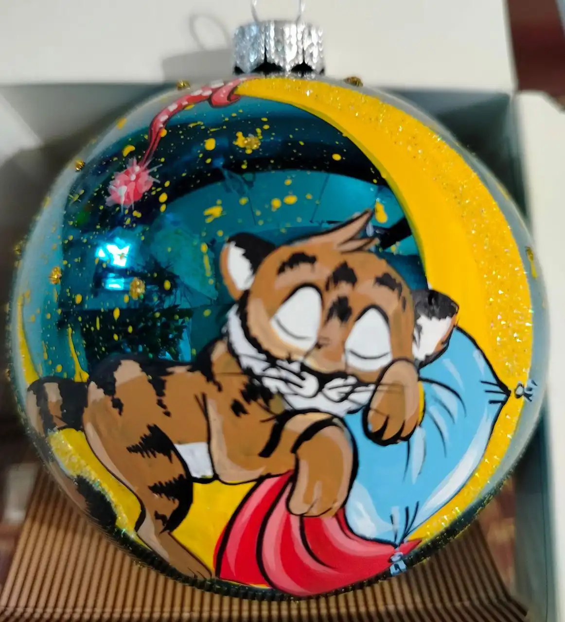 Художественные стеклянные фигурки с росписью тигров - Коллекционирование (Хобби и отдых) в Балашиха