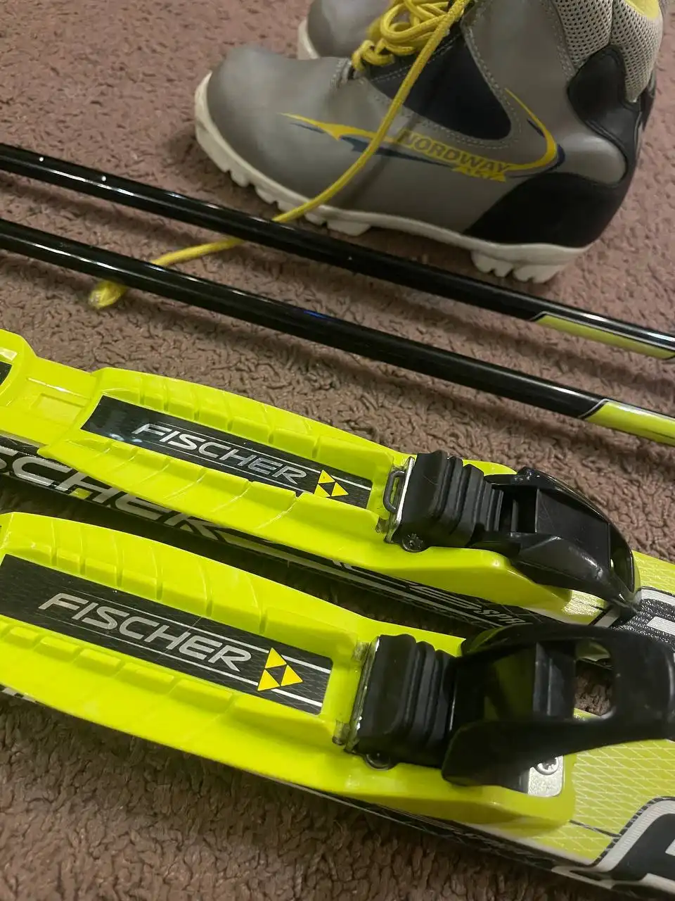 Лыжи Фишер с пауками и ботинками - Лыжи (Хобби и отдых) в Балашиха