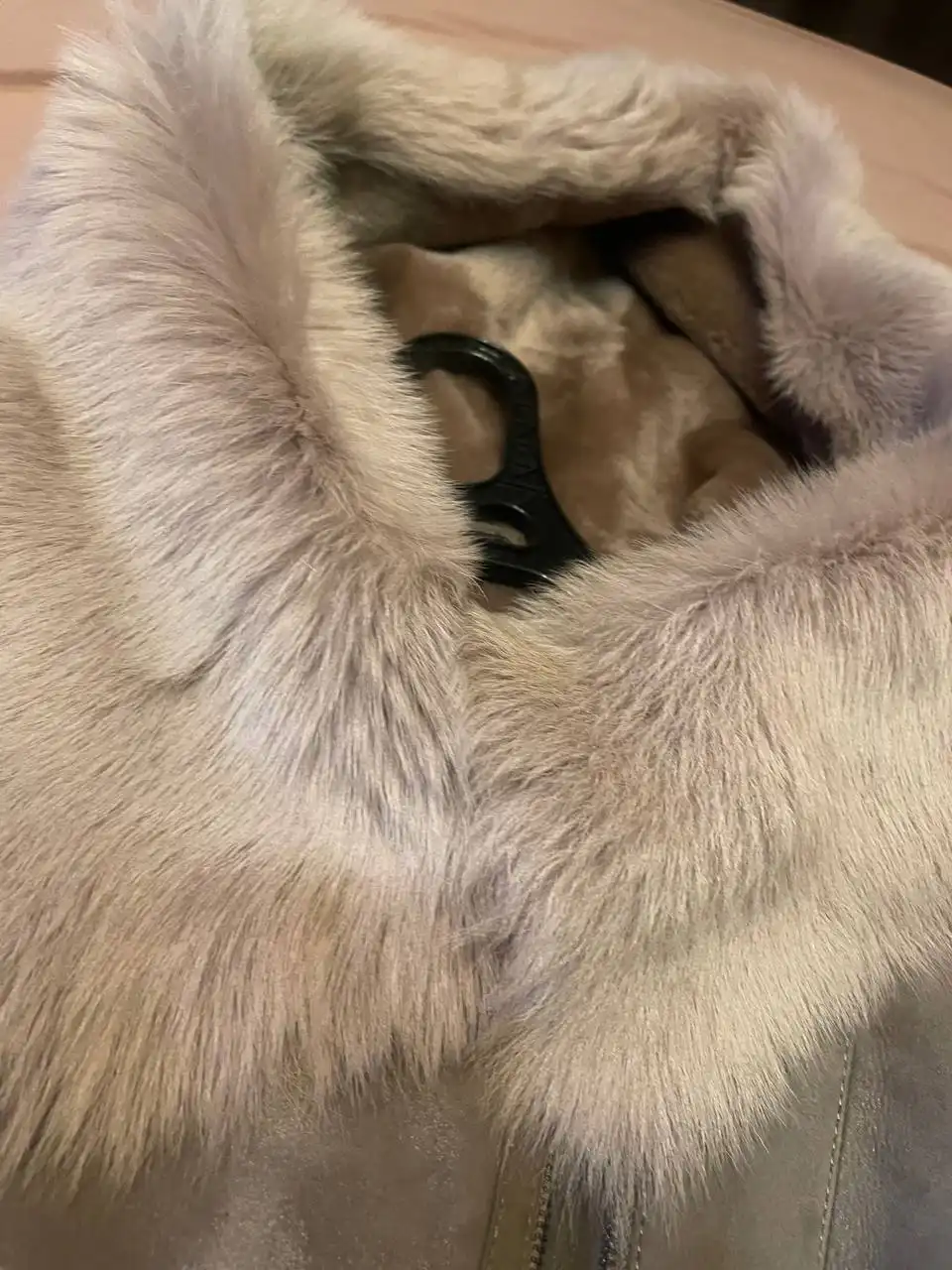 Дублёнка натуральная с капюшоном и полупальто в подарок - Верхняя одежда (Одежда) в Балашиха