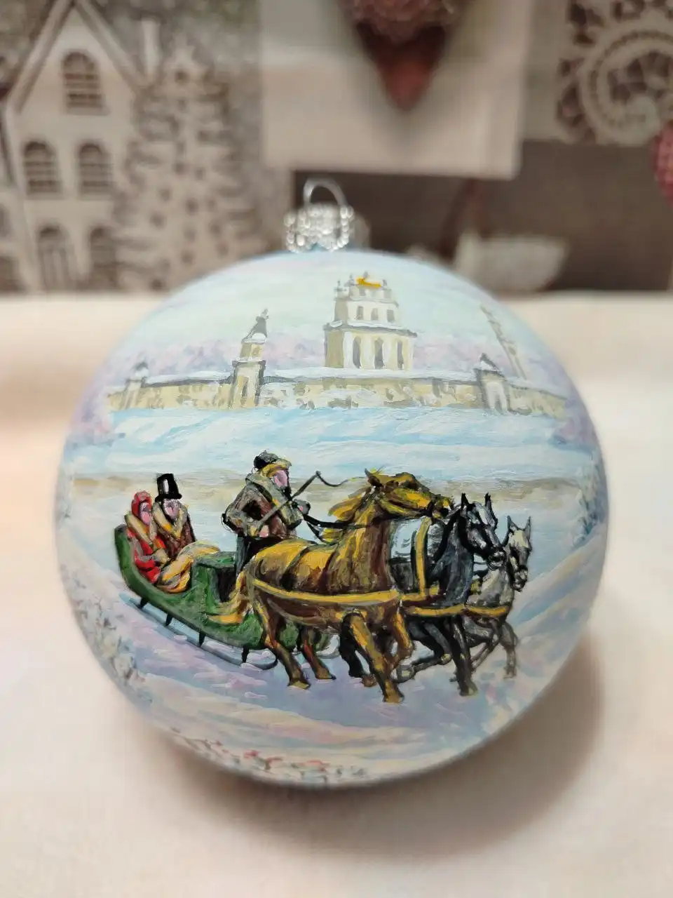 Полностью круговая роспись, стекло - Роспись по стеклу (Хобби и отдых) в Балашиха