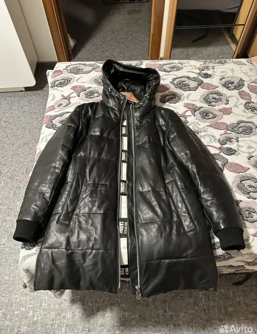 Продажа зимней кожаной куртки - Верхняя одежда (Одежда) в Балашиха