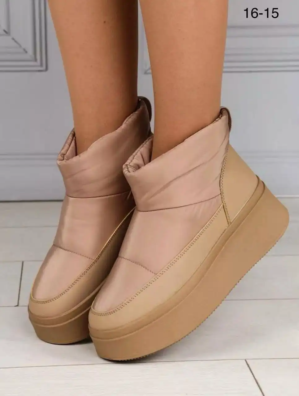 Ботинки зимние на высокой подошве с мехом - Обувь (Одежда) в Балашиха