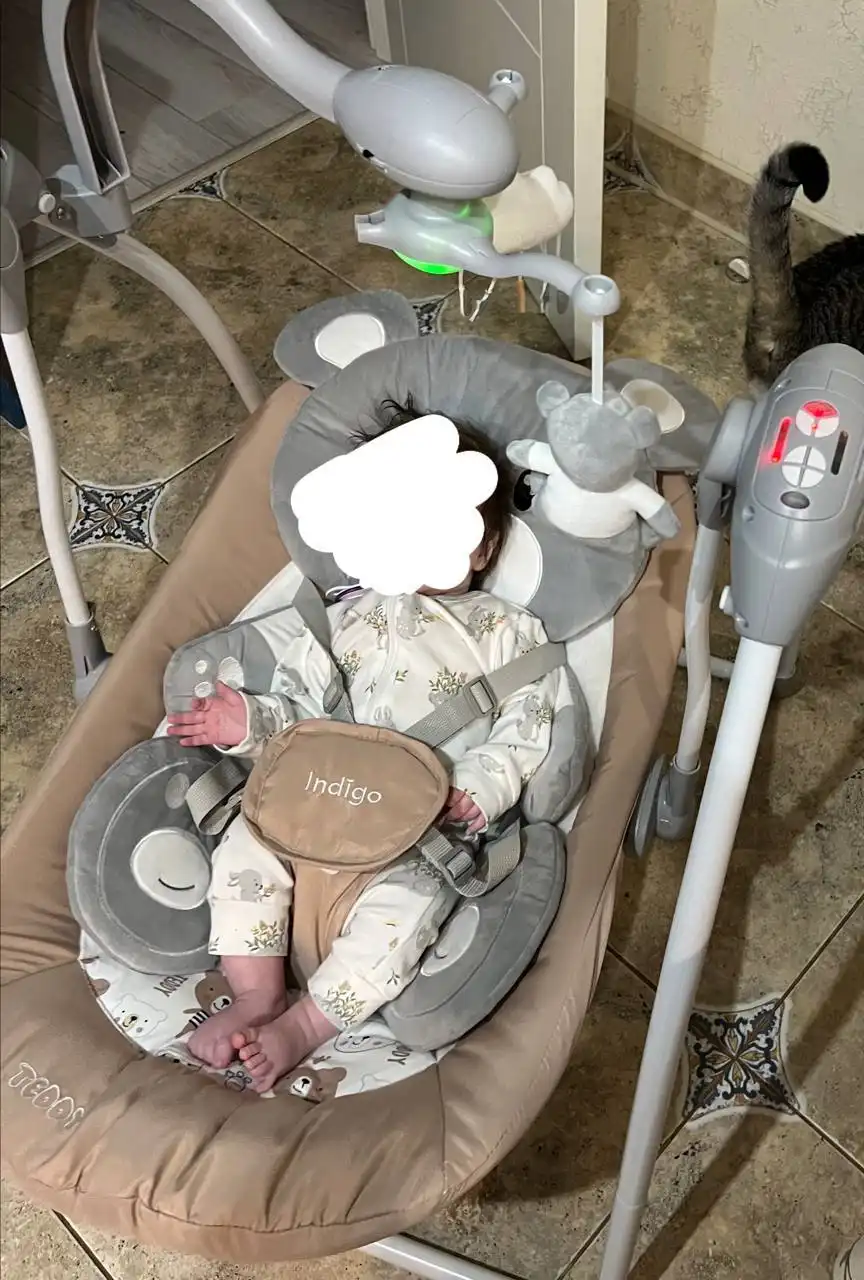 Продам качели Indigo Teddy - Качели, шезлонги (Товары для детей) в Балашиха